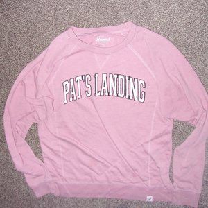 Size medium womens sweatshirt long sleeved  lettering